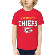KC Chiefs ungdoms kortermet skjorte for sportsfans