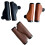 Bicycle Handlebar Cover Dark Brown Imitation Leather1Pair 5