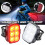 Bicycle Front and Rear LED Lights with Type-C Charging 2