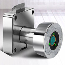 Fingerprint Cabinet Drawer Lock, Biometric Fingerprint- Lock Cabinet Lock - 22mm