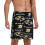 Kurze Herren-Pyjamahose mit Baseball-Teamlogo 2