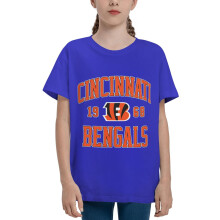 Bengals kids short sleeve shirt football logo 1 pack