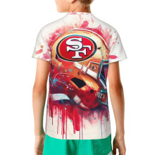 49ers kortärmad ungdomströja för sportfans