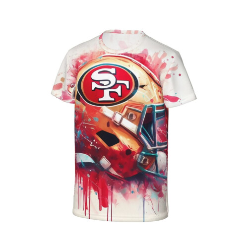 49ers kortärmad ungdomströja för sportfans 1