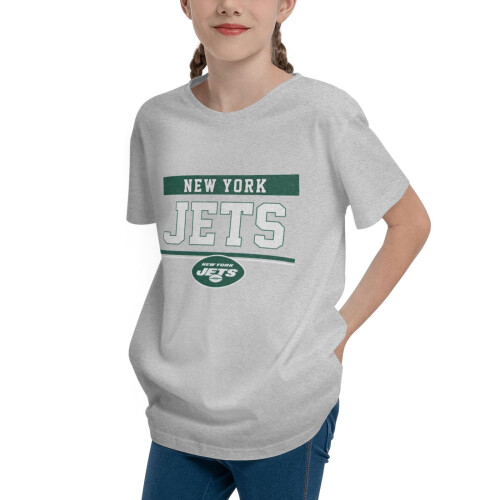 Παιδική κοντομάνικη μπλούζα NY Jets με το λογότυπο της ομάδας ποδοσφαίρου 1