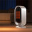 Draagbare, snelle, verticale kachel met ventilator, 1500W 8