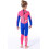 Girls' neoprene full wetsuit back zip 3mm 3