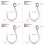 Stainless Steel Jigging Hook Saltwater 50pcs 4