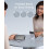 Caricabatterie wireless magnetico MagGo da 5000 mAh con supporto per 3