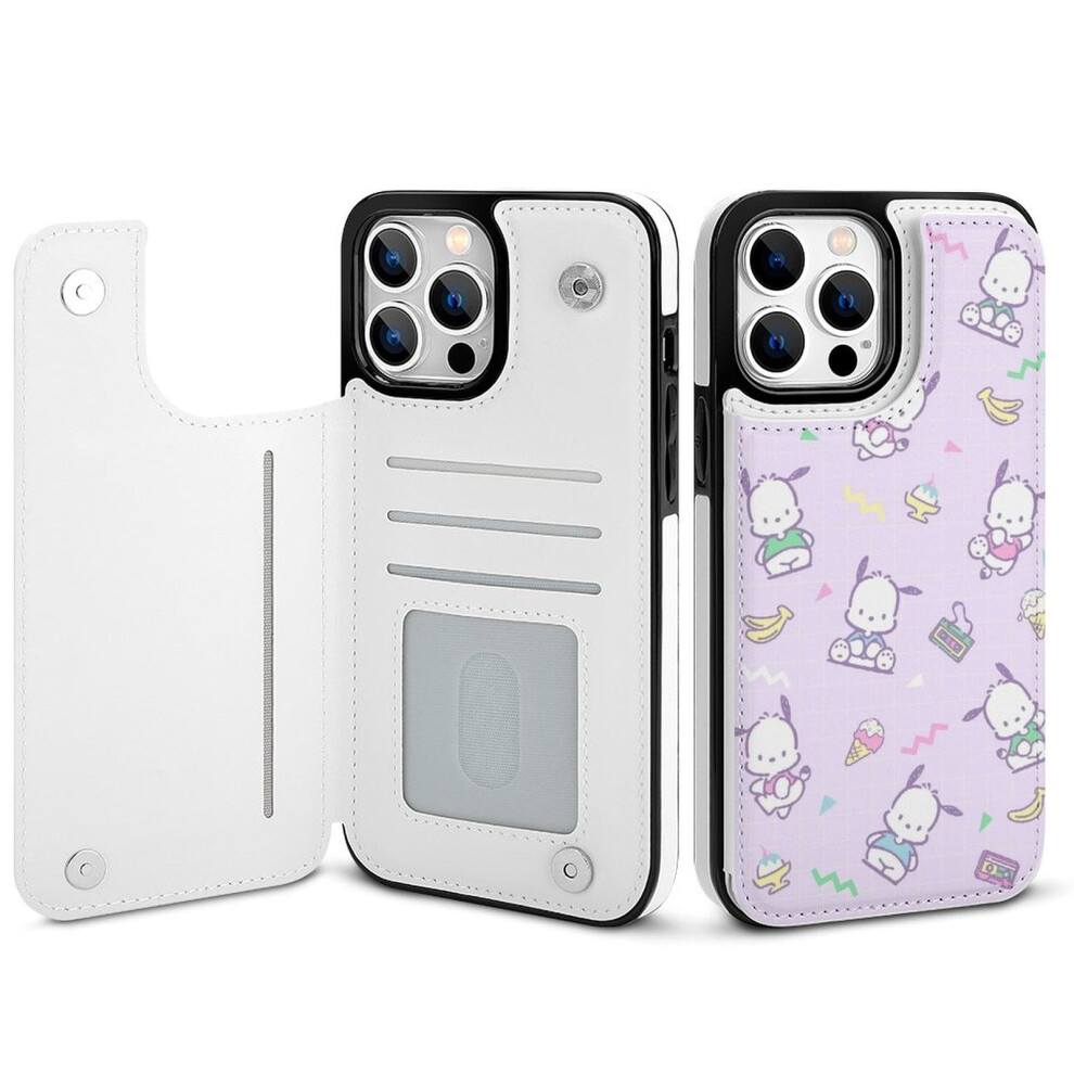 Pochacco Iphone 14 Pro Max Wallet Case Pu Leather Flip 301029986239