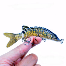 Meall iascaireachta swimbait crankbait le haghaidh breac dord 5 orlach 8 orlach