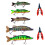 Δόλωμα ψαρέματος swimbait crankbait για πέστροφα 1,5 εκ. 5