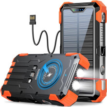 Solární powerbanka Sudrov 42 800 mAh s bezdrátovým nabíjením7