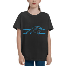 Panthers Barn Kortermet T-skjorte Fotballlogo 1-pakning