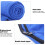 Fleece soveposeforing med lynlåsopbevaringspose 3