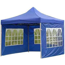 Seitenwandabdeckung für ein Outdoor-Pavillonzelt, blau, strapazierfähig