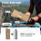 Folding Camping Chair Portable Lightweight Black 6