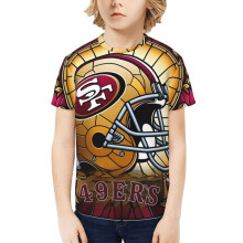 49ers Youth Short Sleeve Football Shirt