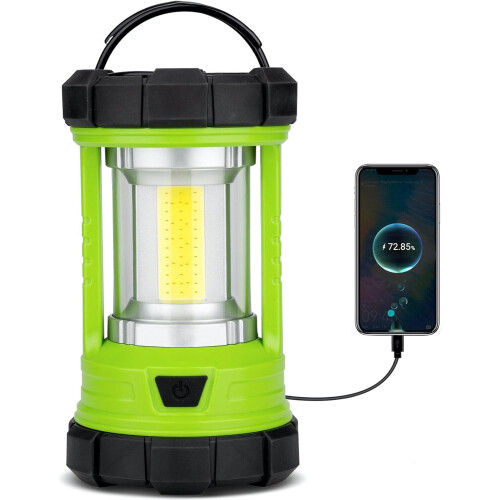 Rechargeable Camping Lantern 3000LM 5 Modes 4400mAh Pale