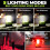 Rechargeable Camping Lantern 3000LM 5 Modes 4400mAh Pale 3