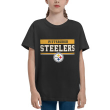 Steelers Kids Short Sleeve Shirt Football Logo