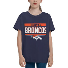 Broncos kortärmade barntröja med sportlogotyp, 1-pack