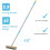 Stainless Steel Deck Wire Brush with 5.9 Ft Handle 3