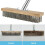 Stainless Steel Deck Wire Brush with 5.9 Ft Handle 4