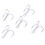 Sharp Anchor-Compatible Treble Fishing Hooks #1-14, 100 pcs 7