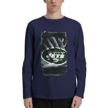 NY Jets herr långärmad t-shirt med rund hals