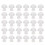 Hearing Aid Ear Tips Silicone Domes 30pcs 5