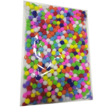 2000 PièCes SéRies 1 Cm Pompon Doux Pompon Laine Boule VêTements Couture Tissu Fournitures de Mariage DéCoration de la Maison