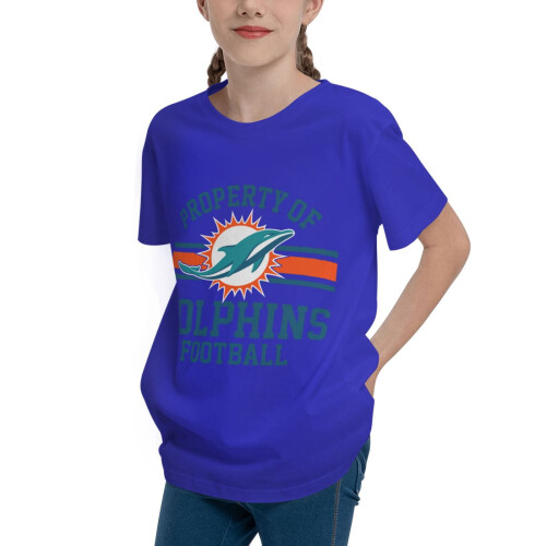 Maglietta a maniche corte per bambini con logo dei Dolphins (1 pezzo) 1