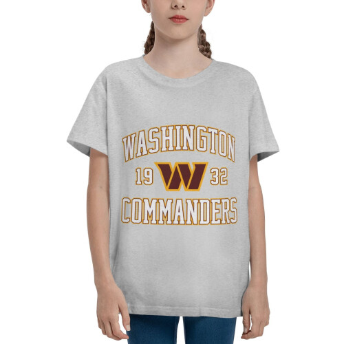 Barn Kortärmad Fotbollströja Redskins Logo