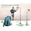 Tripod Stand with Adjustable Gooseneck and Remote for 2