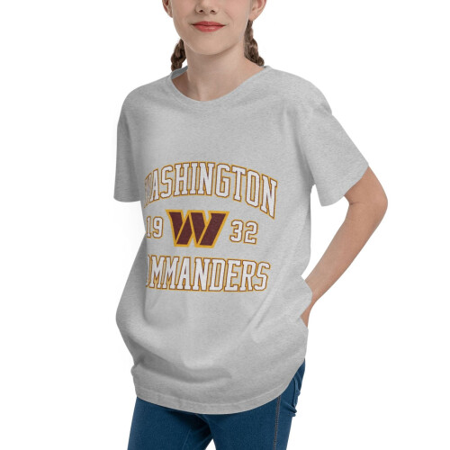 Barn Kortärmad Fotbollströja Redskins Logo 1
