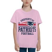 Patriots Kids Short Sleeve Shirt Football Logo 1 Pack