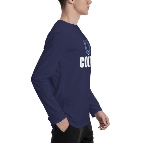 Ανδρικό T-shirt με μακριά μανίκια και στρογγυλή λαιμόκοψη με λογότυπο ποδοσφαιρικής 2