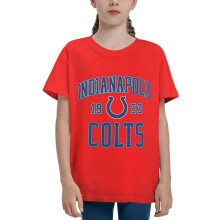 Voetbalshirt met korte mouwen voor kinderen, jongens en meisjes.