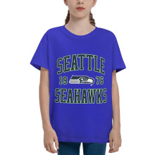 Seahawks kids short sleeve shirt football team logo 1 pack