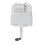 NES Home Dual Flush Concealed Cistern and Painting With Chromed Flush Plate 1
