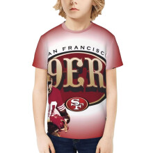 49ers kortärmad ungdomströja för sportfans