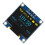 2X Módulo de Tela OLED de 0,96 Polegadas I2C IIC 128x64 SSD-1306 Tela LCD 3,3V-5V Azul Amarelo para ESP32 ESP8266 4