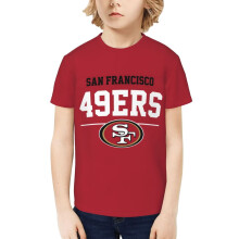 Dres 49ers Youth s krátkym rukávom pre športových fanúšikov