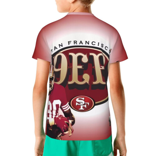 49ers kortärmad ungdomströja för sportfans 1