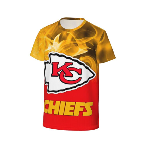 Νεανική κοντομάνικη μπλούζα KC Chiefs για λάτρεις των σπορ 2