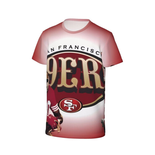 49ers kortärmad ungdomströja för sportfans 2