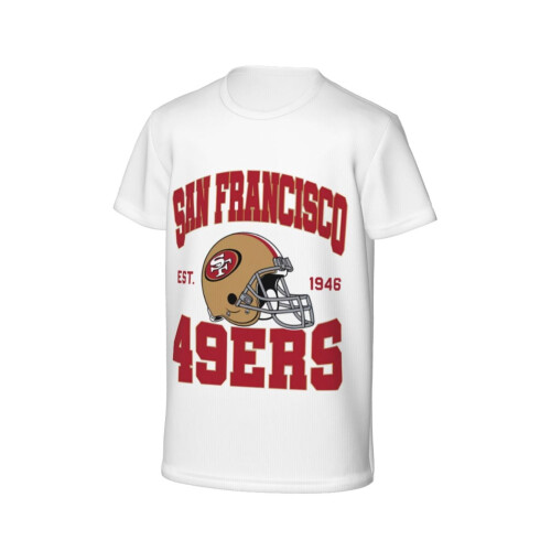 Νεανικό κοντομάνικο μπλουζάκι 49ers για αγόρια και κορίτσια 2