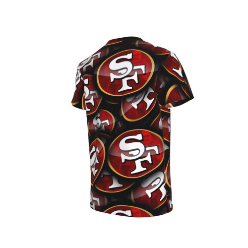 49ers ungdoms kortermet skjorte for gutter og jenter 2