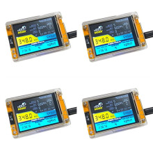 4X 350KH/S NerdMiner Solo Miner 2.8 Pollici Display Bitcoin Crypto Solo Lottery Miner Harshrate NerdMiner Aggiornato